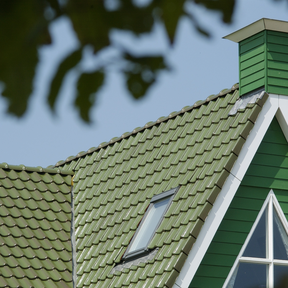 foto keramische dakpan