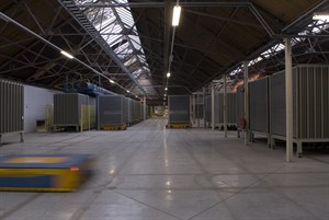 Logistiek tegelfabriek